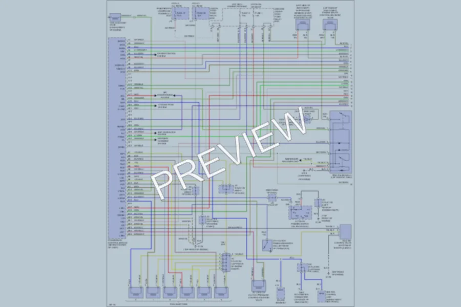 2000 Acura 32TL Engine Performance wiring diagram preview