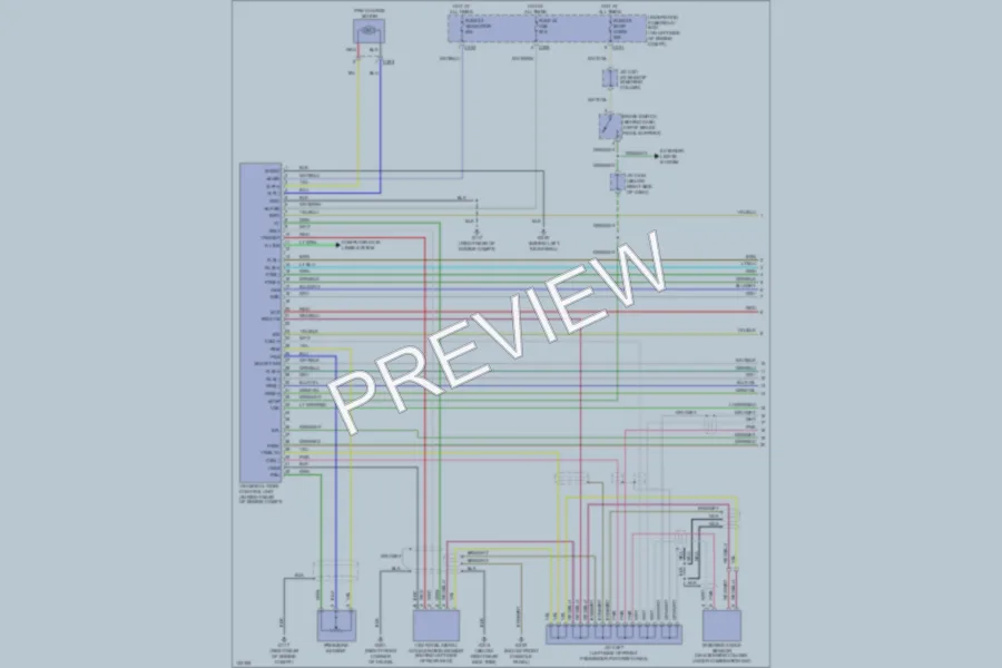 2000 Acura 35RL Anti Lock Brakes wiring diagram preview