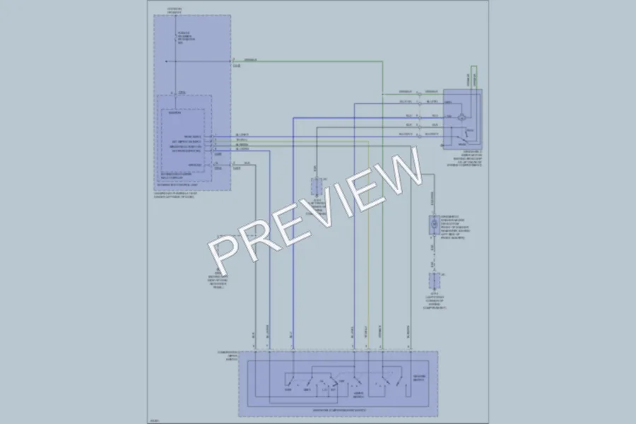 2000 Acura Integra Wiper Washer wiring diagram preview