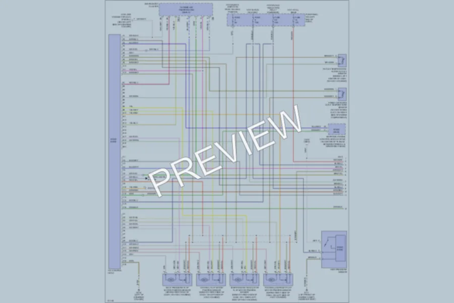 2000 Audi TT Air Conditioning wiring diagram preview