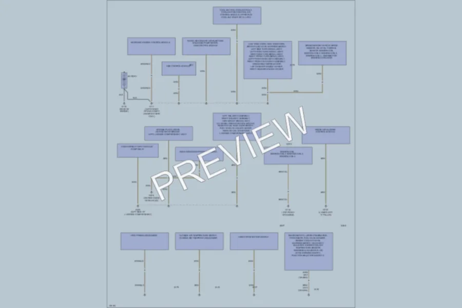 2000 Audi TT Ground Distribution wiring diagram preview