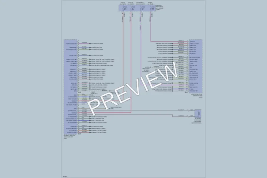 2000 BMW 740 Body Control Modules wiring diagram preview