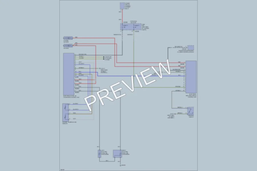 2000 BMW 750 Engine Performance wiring diagram preview