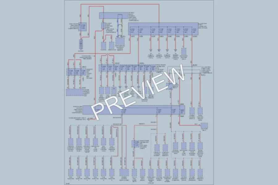 2000 BMW MRoadster Power Distribution wiring diagram preview