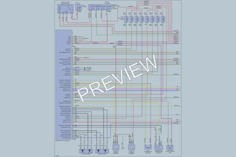 2000 BMW X5 Engine Performance wiring diagram preview