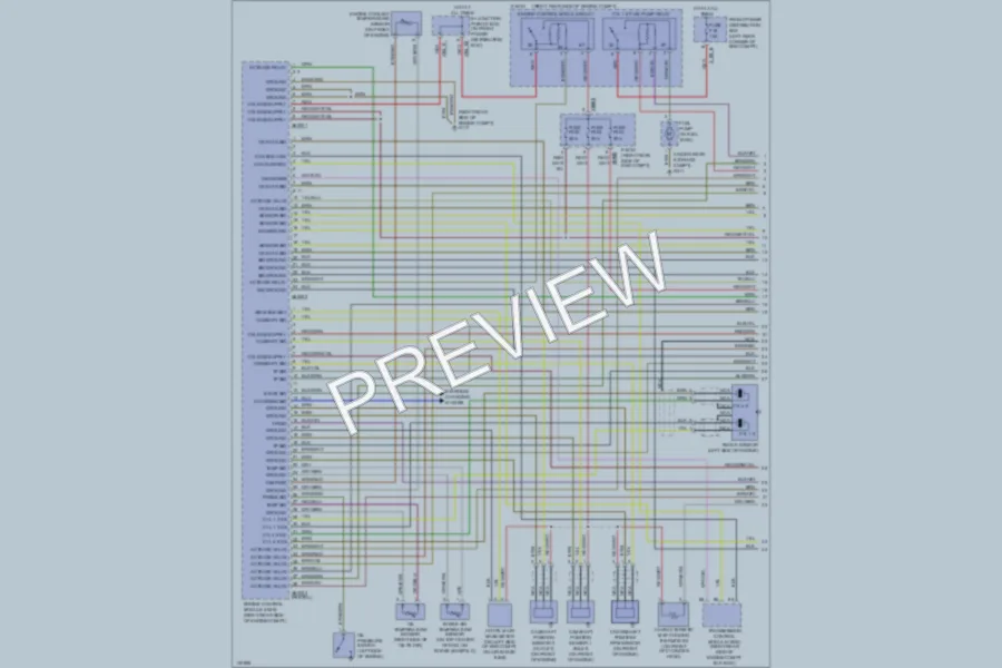 2000 BMW Z3 Engine Performance wiring diagram preview