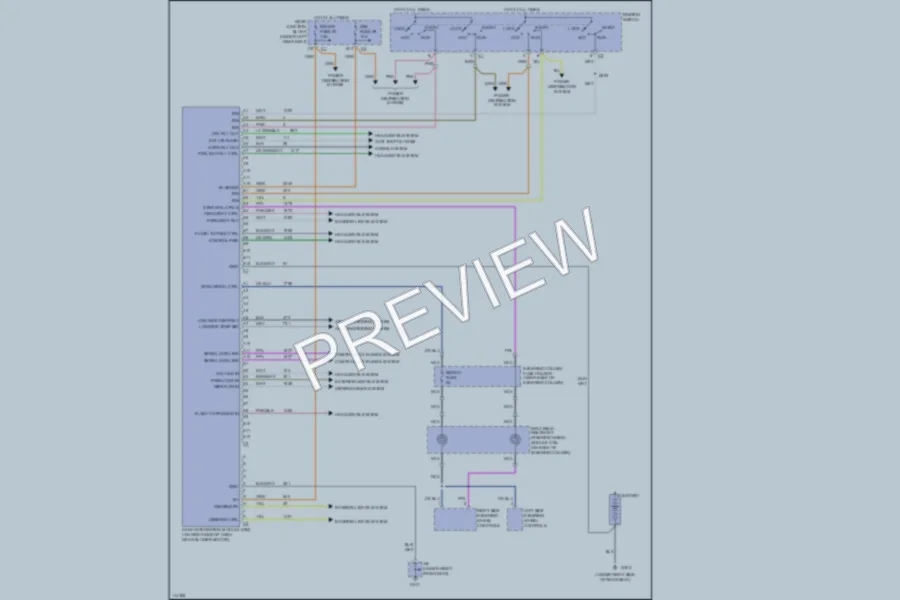 2000 Cadillac Seville Body Computer wiring diagram preview