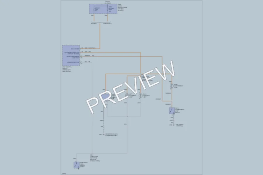 2000 Chevrolet Cavalier Interior Lights wiring diagram preview