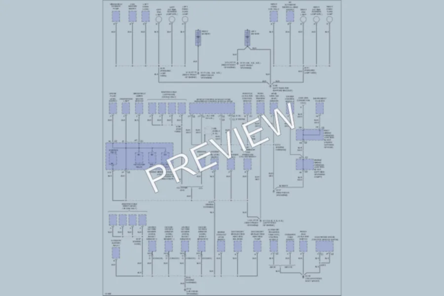 2000 Chevrolet 2500 Ground Distribution wiring diagram preview