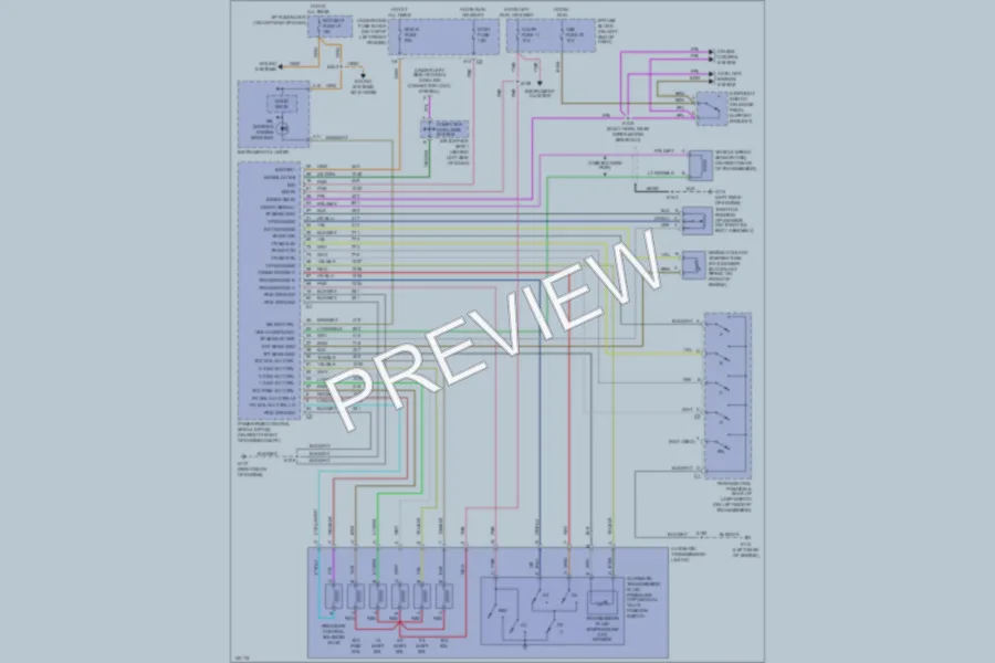 2000 Chevrolet S10 Transmission wiring diagram preview