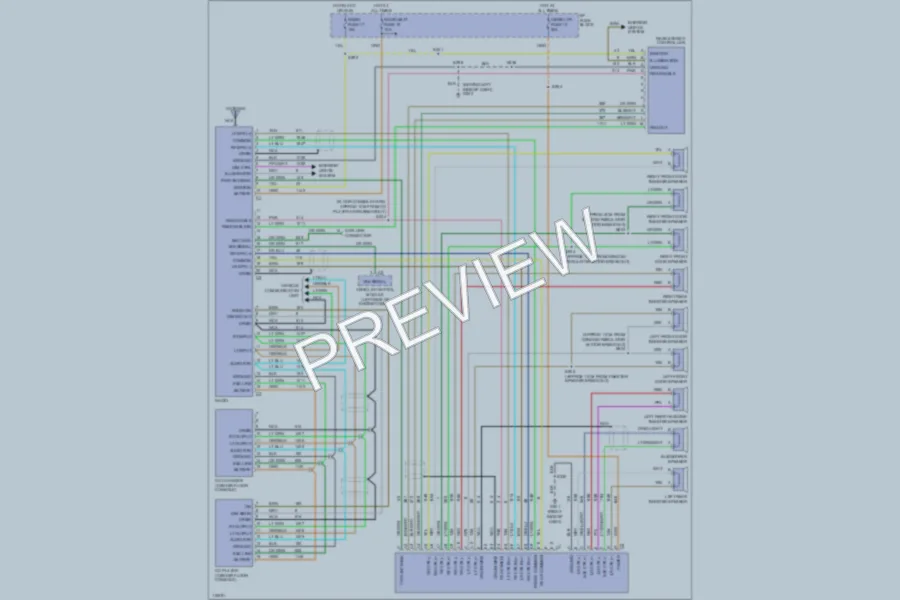 2000 Chevrolet Tahoe Radio wiring diagram preview