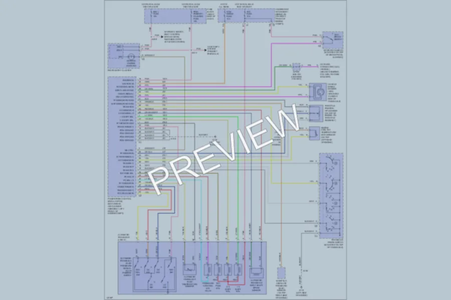 2000 Chevrolet Venture Transmission wiring diagram preview