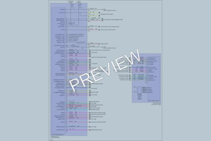 2000 Chrysler Concorde Body Computer wiring diagram preview