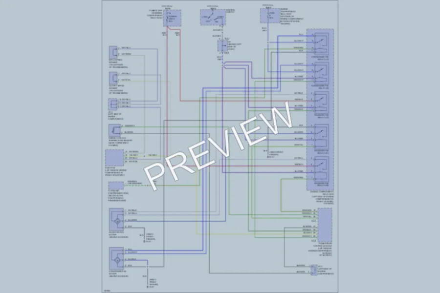 2000 Chrysler 2D Coupe Cooling Fan wiring diagram preview