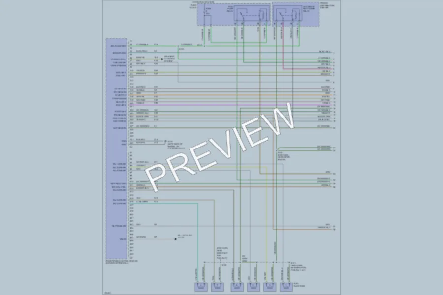 2000 Dodge B1500 Engine Performance wiring diagram preview