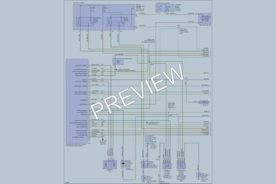 2000 Dodge Caravan Engine Performance wiring diagram preview