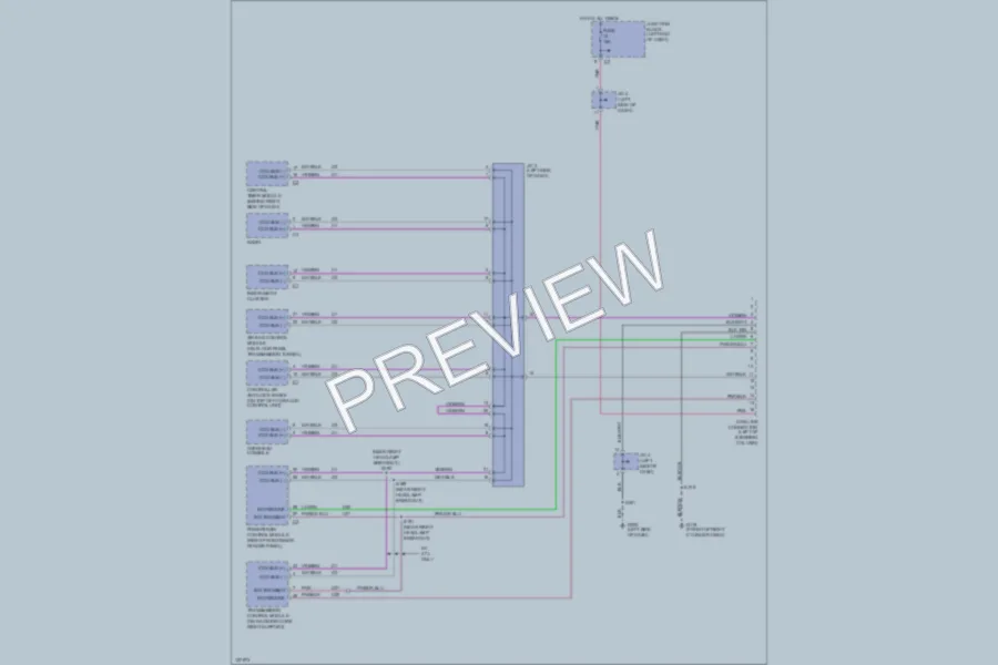 2000 Dodge Dakota Computer Data Lines wiring diagram preview