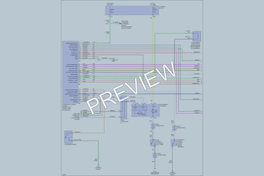 2000 Dodge R1500 Transmission wiring diagram preview