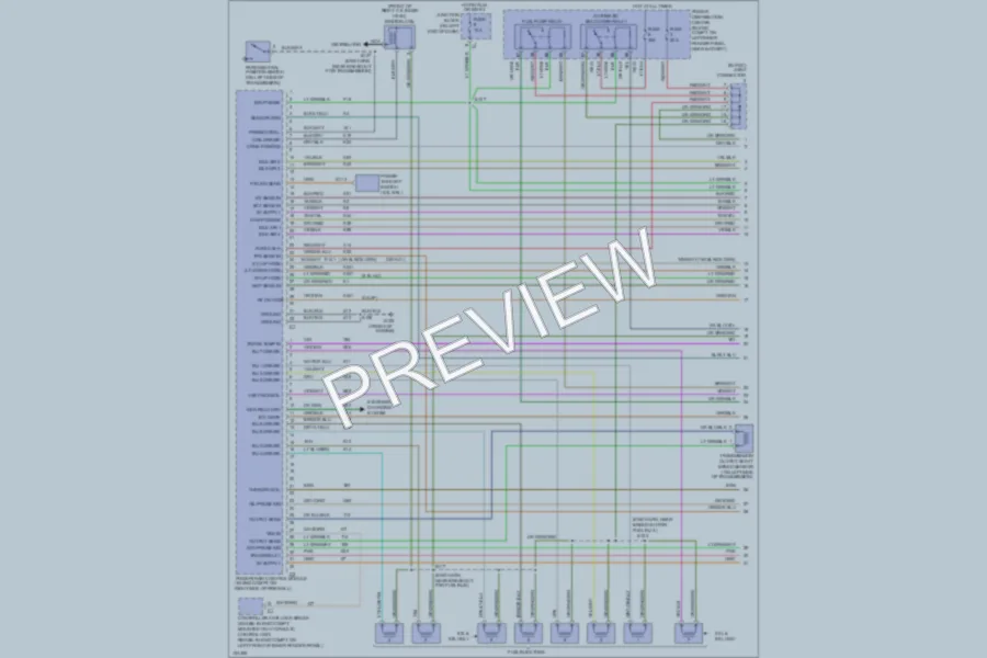 2000 Dodge R3500 Engine Performance wiring diagram preview