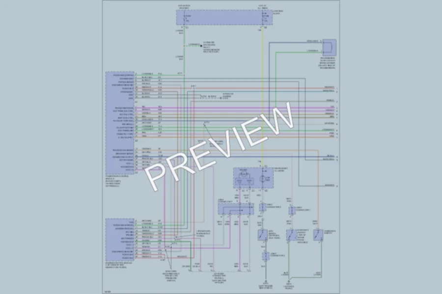 2000 Dodge R3500 Transmission wiring diagram preview