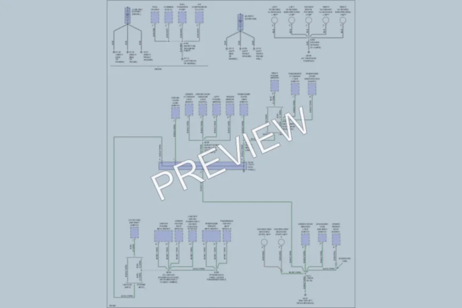 2000 Dodge R1500 Ground Distribution wiring diagram preview