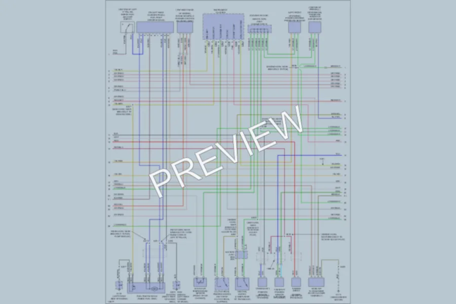 2000 Ford Escort Engine Performance wiring diagram preview