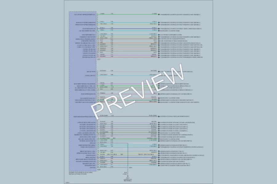 2000 Ford Expedition Body Computer wiring diagram preview