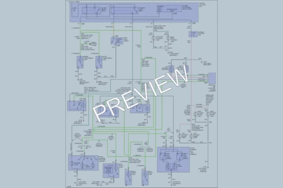 2000 Ford Expedition Interior Lights wiring diagram preview
