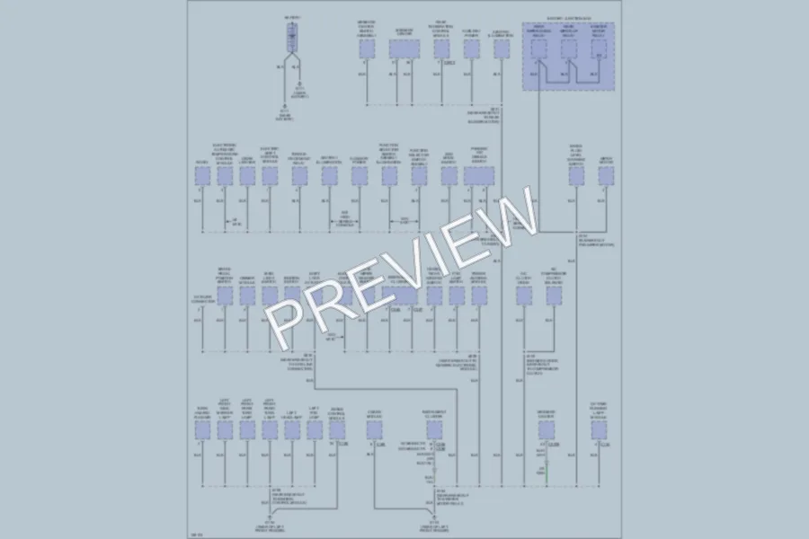 2000 Ford Explorer Ground Distribution wiring diagram preview
