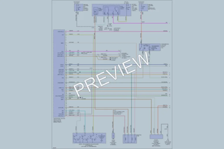 2000 Ford F150 Engine Performance wiring diagram preview