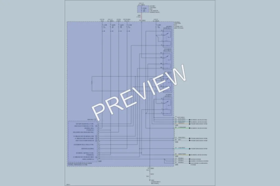 2000 Ford F150 Body Computer wiring diagram preview