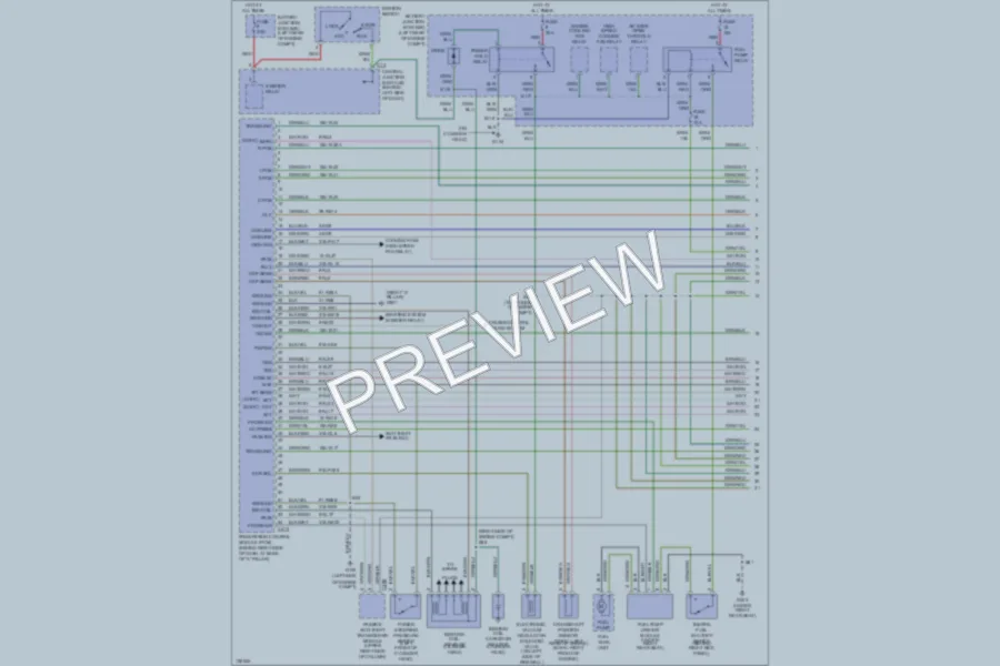 2000 Ford Focus Engine Performance wiring diagram preview