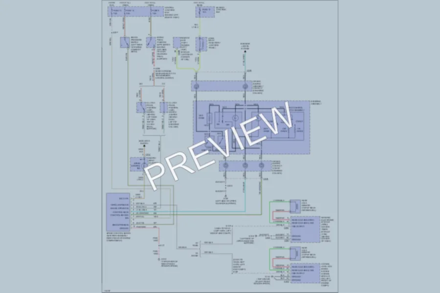 2000 Ford Ranger Cruise Control wiring diagram preview