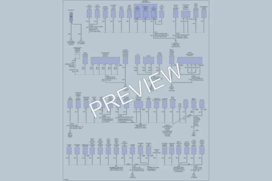 2000 Ford Windstar Ground Distribution wiring diagram preview