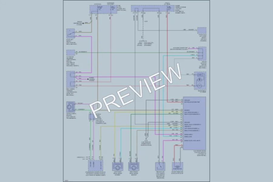 2000 GMC 2500 Anti Lock Brakes wiring diagram preview