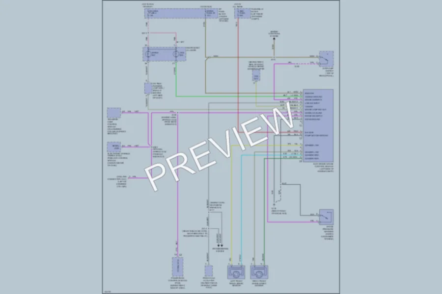 2000 GMC C3500 Anti Lock Brakes wiring diagram preview