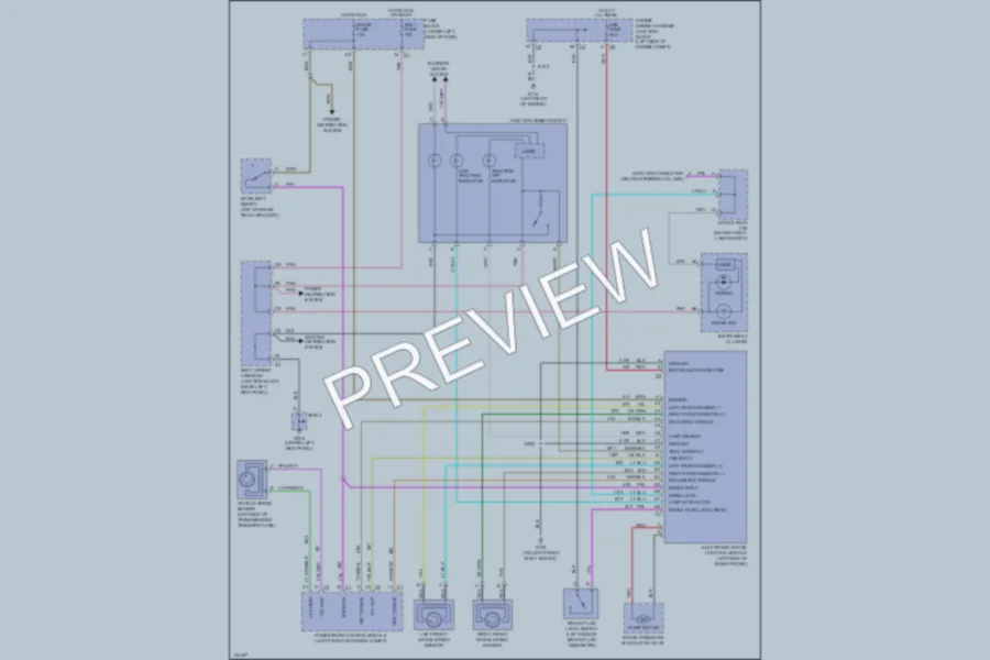 2000 GMC C2500 Anti Lock Brakes wiring diagram preview
