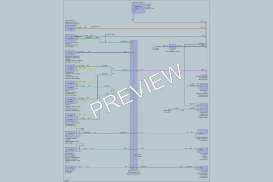 2000 GMC Envoy Computer Data Lines wiring diagram preview