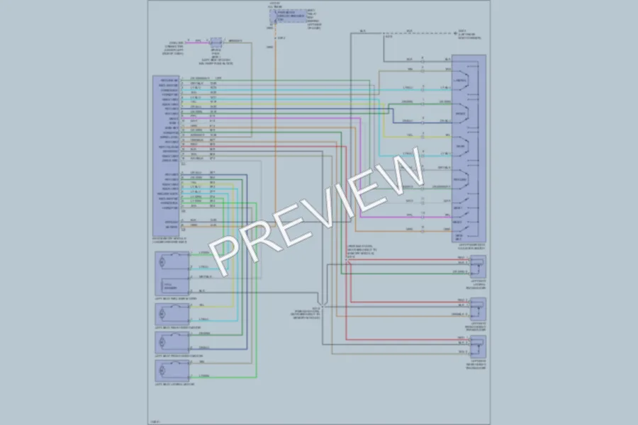 2000 GMC Jimmy Memory Systems wiring diagram preview