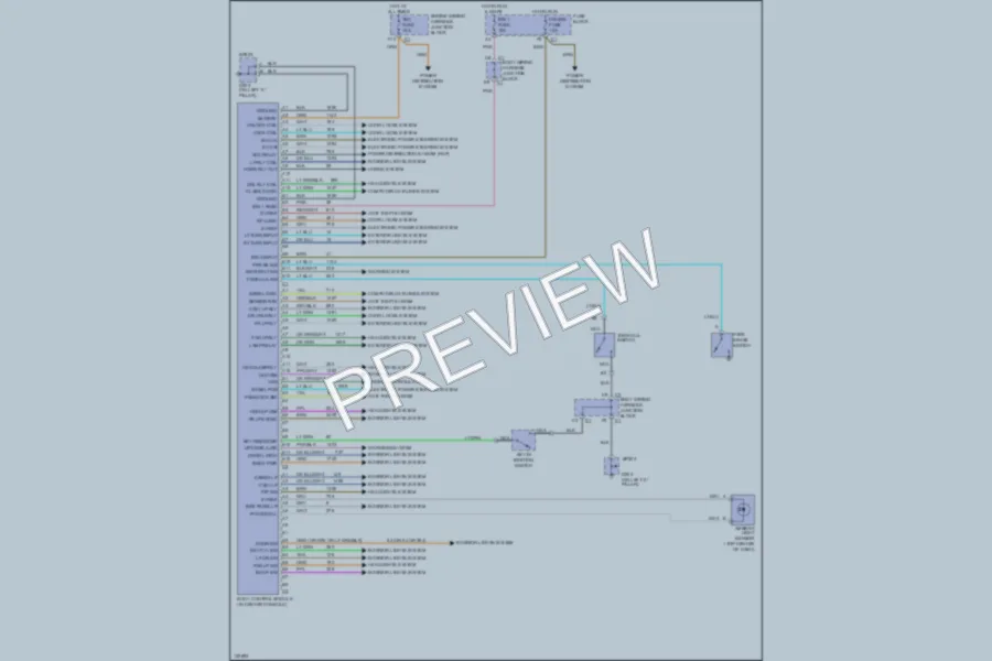 2000 GMC C1500 Body Control Modules wiring diagram preview