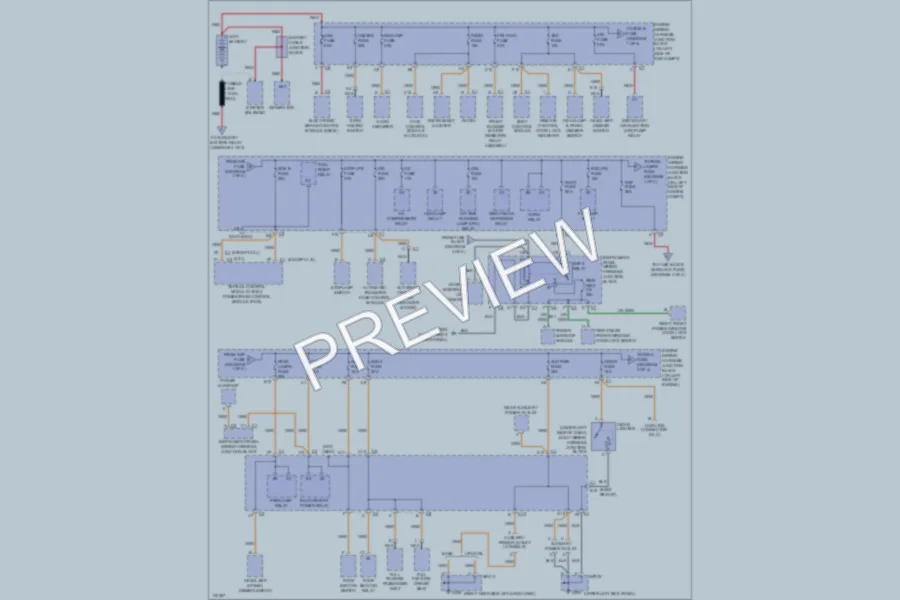 2000 GMC 1500 Power Distribution wiring diagram preview