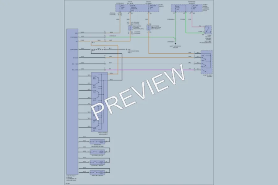 2000 GMC C1500 Memory Systems wiring diagram preview