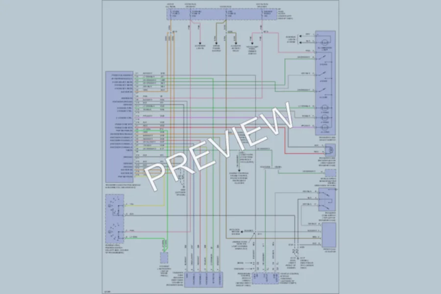 2000 GMC K2500 Transmission wiring diagram preview