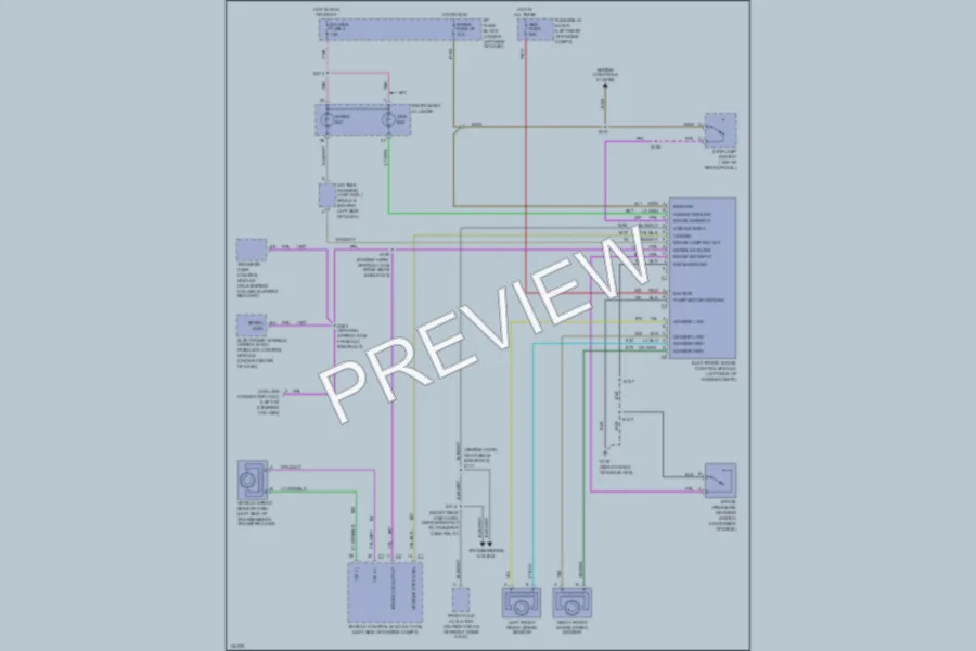 2000 GMC Denali Anti Lock Brakes wiring diagram preview