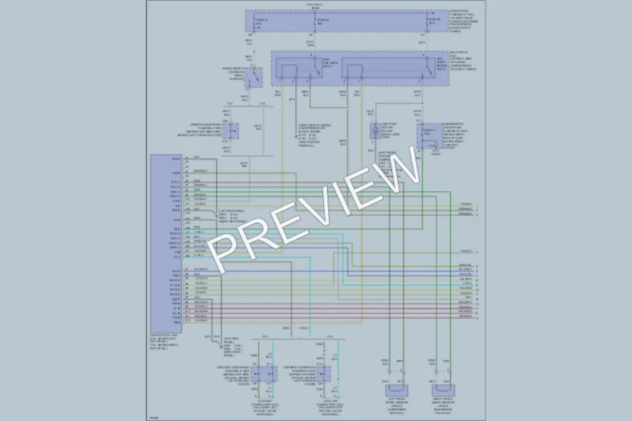 2000 Honda Accord Anti Lock Brakes wiring diagram preview