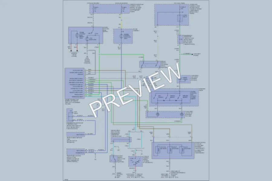 2000 Honda Accord Cruise Control wiring diagram preview