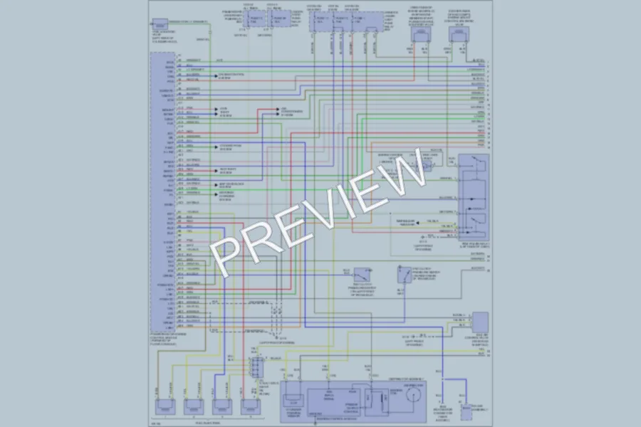 2000 Honda Accord Engine Performance wiring diagram preview