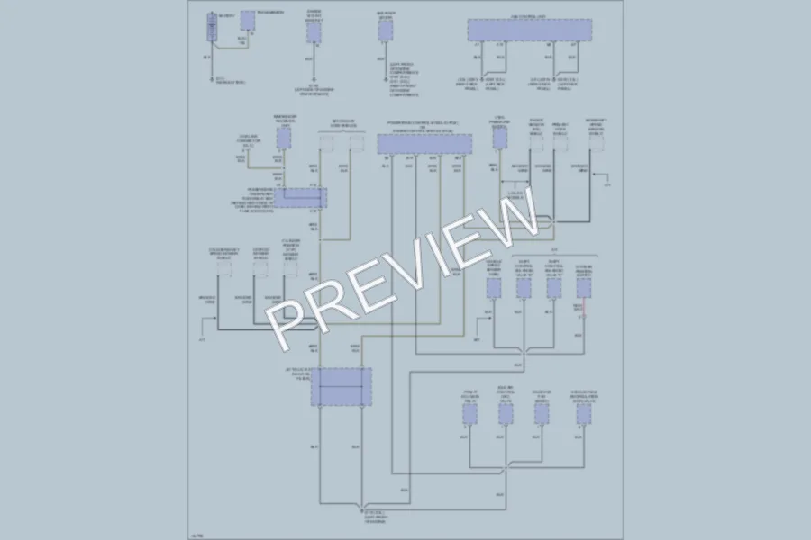 2000 Honda Accord Ground Distribution wiring diagram preview