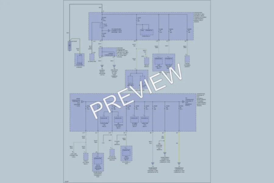 2000 Honda Accord Power Distribution wiring diagram preview
