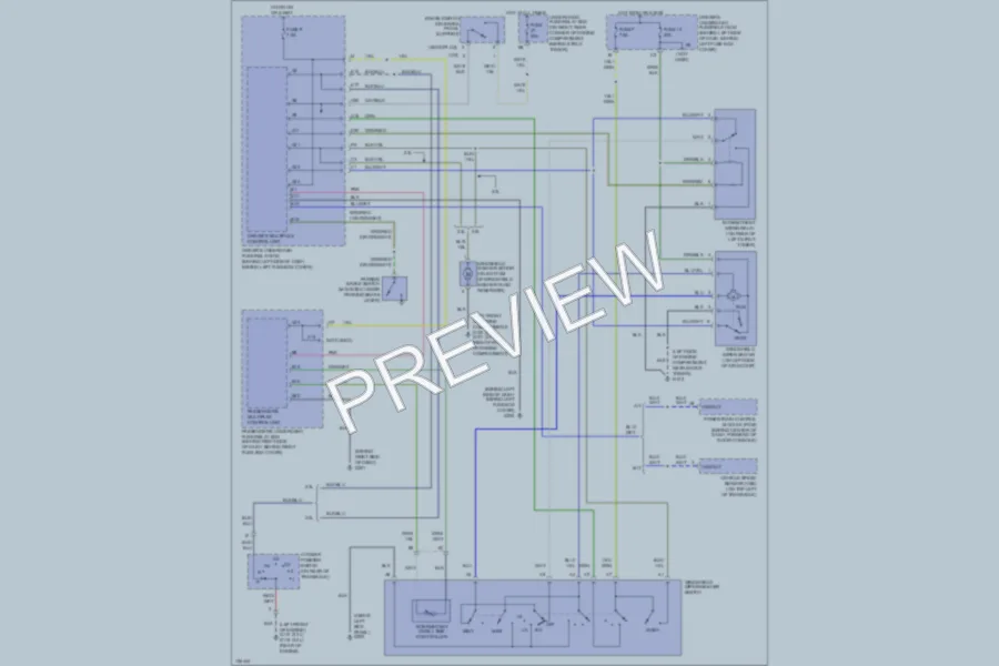 2000 Honda Accord Wiper Washer wiring diagram preview